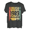 40 Jahre Vintage Legend seit Januar 1983 40. Geburtstag T-Shirt
