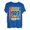 40 Jahre Vintage Legend seit Januar 1983 40. Geburtstag T-Shirt