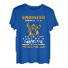 Lustiger Wizard Engineer Definition Bauingenieur T-Shirt