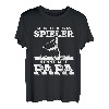 Herren Mein Lieblings Spieler nennt mich Papa Fußballer Fußball T-Shirt