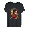 Anime Mädchen Jungen Weihnachten Pyjama X-Mas Otaku Geek Manga Liebhaber T-Shirt