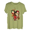 Anime Mädchen Jungen Weihnachten Pyjama X-Mas Otaku Geek Manga Liebhaber T-Shirt