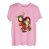 Anime Mädchen Jungen Weihnachten Pyjama X-Mas Otaku Geek Manga Liebhaber T-Shirt
