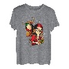 Anime Mädchen Jungen Weihnachten Pyjama X-Mas Otaku Geek Manga Liebhaber T-Shirt