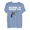 Nevermind its Hapfox for Handgun-Liebhaber T-Shirt
