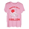 Herren Lustig Männer Kochen nicht Männer Grillen BBQ Spruch Fleisch T-Shirt