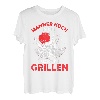 Herren Lustig Männer Kochen nicht Männer Grillen BBQ Spruch Fleisch T-Shirt