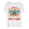 Vintage Once A Barkeeper Always A Barkeeper Funny Barkeeper T-Shirt