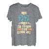 66 Jahre Geschenk Mit 66 Jahren da fängt das Leben an Spruch T-Shirt