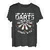Lustiges Hapfox Geschenk Für Dart Spieler Dart Shirt T-Shirt