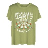 Lustiges Hapfox Geschenk Für Dart Spieler Dart Shirt T-Shirt