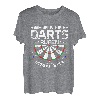 Lustiges Hapfox Geschenk Für Dart Spieler Dart Shirt T-Shirt