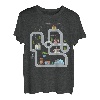Spielmatte Shirt Auto & Zug Spielteppich Gedruckt Auf Rückseite