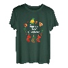 Damen Christmas Schwangerschaft Schwanger Nikolaus Xmas Geschenk T-Shirt