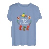 Damen Christmas Schwangerschaft Schwanger Nikolaus Xmas Geschenk T-Shirt