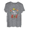 Damen Christmas Schwangerschaft Schwanger Nikolaus Xmas Geschenk T-Shirt