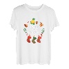 Damen Christmas Schwangerschaft Schwanger Nikolaus Xmas Geschenk T-Shirt