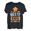 Bester der Papa Welt Vater Geburtstag Weihnachten Geschenk T-Shirt