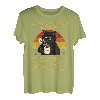 Vintage-Katzen-Kostüm, Regeln wenn ich zuerst aufwachen T-Shirt