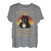 Vintage-Katzen-Kostüm, Regeln wenn ich zuerst aufwachen T-Shirt