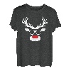 Lustige Santa Weihnachtsbekleidung Rentier Rudolf Weihnachts T-Shirt