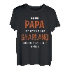 Herren Papa Und Aus Saarland Keine Angst Saarländer Vater Saarland T-Shirt