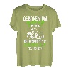 Geboren Um Bauer Zu Sein Gezwungen zur Schule Bauer Traktor T-Shirt