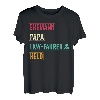 Herren Ehemann Papa Lkw-Fahrer Held Legende - Vatertag T-Shirt