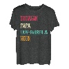 Herren Ehemann Papa Lkw-Fahrer Held Legende - Vatertag T-Shirt