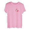Danmark Herzschlag T-Shirt I Liebe Dänemark Flagge Idee