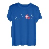 Danmark Herzschlag T-Shirt I Liebe Dänemark Flagge Idee