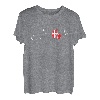 Danmark Herzschlag T-Shirt I Liebe Dänemark Flagge Idee