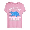 Mein Leben Ist Schrott Müll Waschbär Racoon Süßer Raccoon T-Shirt