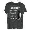 Wer zu viel Bier trinkt kann fett werden Alkohol Biertrinker T-Shirt