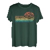 Distressed Hapfox Silhouette Herren T-Shirt