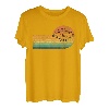 Distressed Hapfox Silhouette Herren T-Shirt