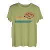 Distressed Hapfox Silhouette Herren T-Shirt