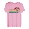 Distressed Hapfox Silhouette Herren T-Shirt