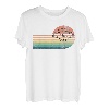 Distressed Hapfox Silhouette Herren T-Shirt