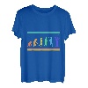Retro Evolution Saxophonist Saxofon Saxophon Blasorchester T-Shirt