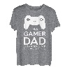 GAMER DAD Shirt Papa T-Shirt Zocker Shirts Gaming TShirt