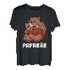 Herren Papabär Geschwister Zwillinge Tochter Sohn Papa Vatertag T-Shirt