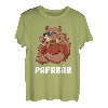 Herren Papabär Geschwister Zwillinge Tochter Sohn Papa Vatertag T-Shirt