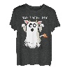 Moo I Mean Boo Ghost Kuh Halloween T-Shirt