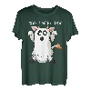 Moo I Mean Boo Ghost Kuh Halloween T-Shirt