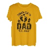 Herren Promoted To Dad Est 2023, 1. Vatertag 2023 Ehemann T-Shirt