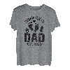Herren Promoted To Dad Est 2023, 1. Vatertag 2023 Ehemann T-Shirt