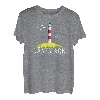 Dänemark Motiv mit Möwe und Leuchtturm Dänemark T-Shirt
