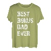 Herren Best Bonus Dad Ever Stiefvater Vater Papa Vintage Fun Männer T-Shirt