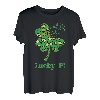 Lucky Pi Shamrock Happy Pi Day Matching Männer Frauen Lustiges Geschenk T-Shirt